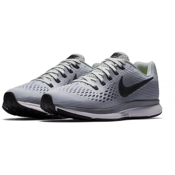 11W / 9.5M - [NEW] Women's Nike Air Zoom Pegasus 34 Shoes 'Grey' 880560-010 - Picture 5 of 7
